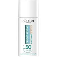 Fluido anti manchas tono medio L`OREAL BRIGHT REVEAL, bote 50 ml