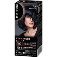 Tinte 1-4 negro azulado SYOSS PERMANENT, caja 1 ud