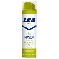 Espuma de afeitar sensitive LEA, spray 250 g
