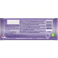Chocolate con leche MILKA, tableta 90 g