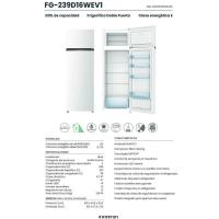 Frigorifico 2 puertas 239 litros FG-239D16WEV1 INFINITION