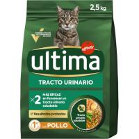 Alimento seco tracto urinario paa gato ULTIMA, saco 2,5 kg