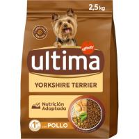 Alimento seco de pollo para perro Yorkshire ULTIMA, saco 2,5 kg