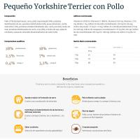 Alimento seco de pollo para perro Yorkshire ULTIMA, saco 2,5 kg