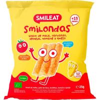 Smilondas de tomate y queso SMILEAT, bolsa 25 g