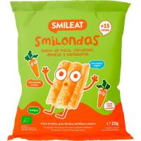 Smilondas de zanahoria SMILEAT, bolsa 25 g