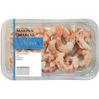 Colas de gambón crudas y peladas SAN MARCO, bandeja 200 g
