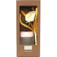 Difusor White Musk de 100 ml con flor KASA, 8,5x26,5x11,5 cm