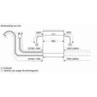 Lavavajillas 13 servicios 60 cm acero antihuellas SMS4HTI03E BOSCH