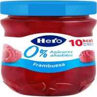 Confitura de frambuesa HERO DIET, frasco 280 g
