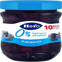 Confitura de arándanos HERO DIET, frasco 280 g