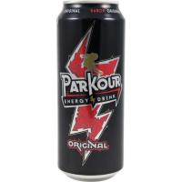 Bebida energética regular PARKOUR, lata 50 cl