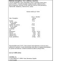 Bebida energética regular PARKOUR, lata 50 cl