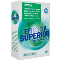 Detergente en polvo eficacia superior EROSKI, maleta 65 dosis