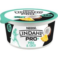 Leche fermentada Pro piña-coco LINDAHLS, tarrina 160 g