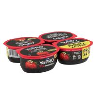 Leche fermentada sabor fresa YOPRO, pack 4x120 g