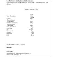 Skyr alto en proteína DANONE, tarrina 480 g