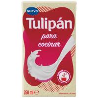 Crema para cocinar 15% MG TULIPÁN, brik 250 ml