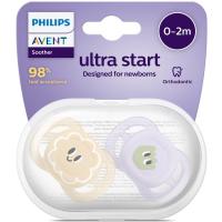 Chupete soul ultra start 0-2 meses AVENT, pack 2 uds