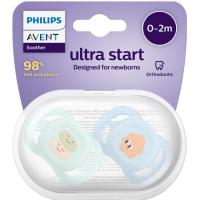 Chupete soult ultra start 0-2 meses AVENT, pack 2 uds