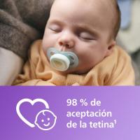 Chupete soult ultra start 0-2 meses AVENT, pack 2 uds