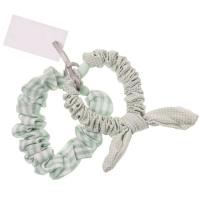 Coletero tejido vichy liso+lazo ANNABA, pack