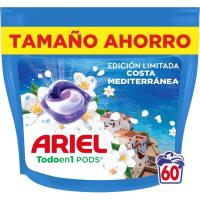 ARIEL Costa Mediterránea detergente kapsulak, poltsa 60 dosi