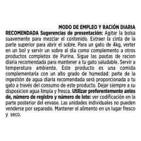 Alimento soup de pollo para gato GOURMET, sobre 40 g