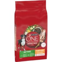 ONE ACTIVE txakur ertain/handientzako oilasko jakia, zakua 7 kg