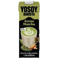 Bebida vegetal matcha 0% YOSOY, brik 1 litro