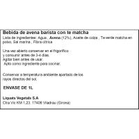 Bebida vegetal matcha 0% YOSOY, brik 1 litro