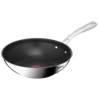 Wok de aluminio full induction, titaniumx2, antiadherente TEFAL, Ø28 cm