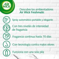 Ambientador white bouquet AIRWICK FRESHMATIC, recambio 3 uds