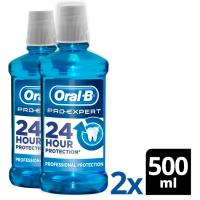 Colutorio protec. profesional ORAL-B PRO EXPERT, pack 2x500 ml