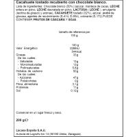 Cacahuete recubierto de chocolate blanco CONGUITOS, bolsa 200 g