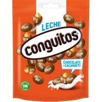 Cacahuetes cubiertos de chocolate con leche CONGUITOS, 200 g