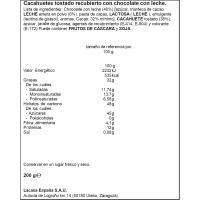 Cacahuetes cubiertos de chocolate con leche CONGUITOS, 200 g