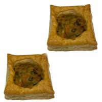 Librito relleno 31% verduras asadas EROSKI, 2 uds