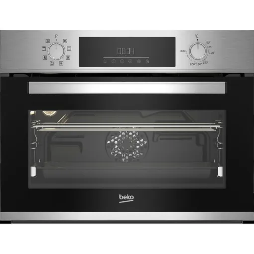 Horno compacto 45 cm acero inoxidable BBCM12300X BEKO