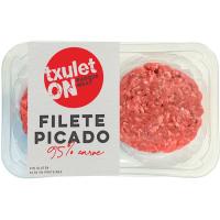 Burger meat de filete picado TXULETON, bandeja 300 g