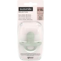 Chupete de silicona soft 6-18 Meses SUAVINEX, 1 ud
