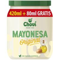 Mayonesa CHOVI, frasco 420 ml + 80 ml gratis