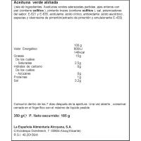 Aceituna verde sabores de la Alhambra LA ESPAÑOLA, lata 185 g