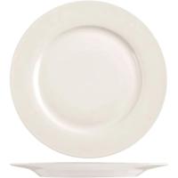 Plato de postre de porcelana blanca NBC 20 cm Ala H&H, 1 ud