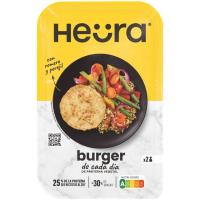 HEURA oilasko zaporeko hanburgesa begetala, erretilua 180 g