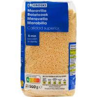Pasta maravilla EROSKI, paquete 500 g