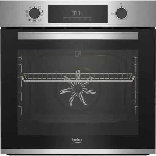 Horno Mutifunción 71 litros con sistema de limpieza Pirolitica BBIE12300XMP BEKO