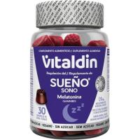 Melatonina sin azúcar ni gelatina VITALDIN, 30 uds, bote 90 g