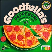 Pizza masa fina pepperoni GOODFELLAS, caja 332 g
