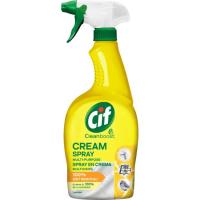 Limpiador en crema olor limón CIF, pistola 750 ml